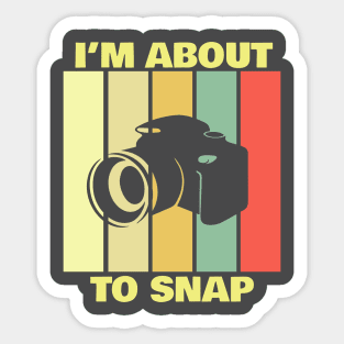 photographer Sticker